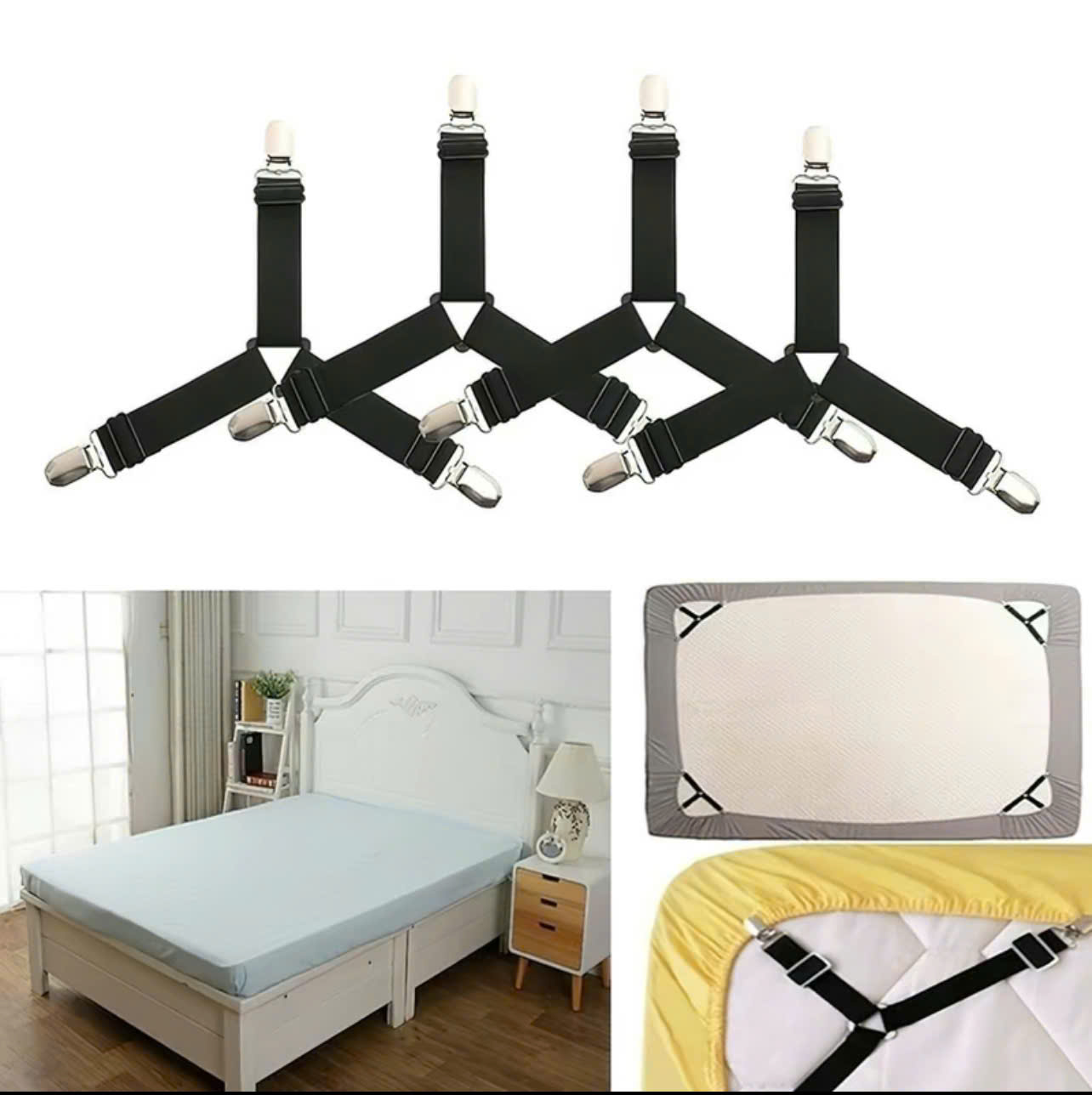 Kẹp ga giường giữ phẳng và cố định ga